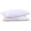 Puredown Goose Down and Feather Pillow Inserts for Sleeping, 100% Cotton Fabric Cover Bed Pillows, Set of 2, White, King Size