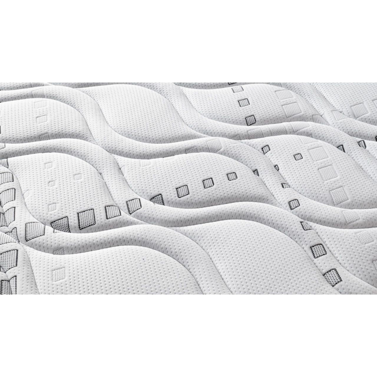 LUNALAND Easeful Eco Spay Foam Pocket Spring 20CM Double Hybrid Mattress