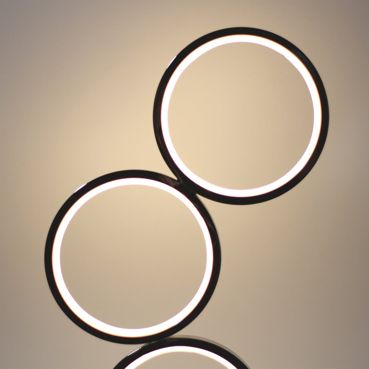 Iva LED Touch Table Lamp - Rose Gold/Chrome