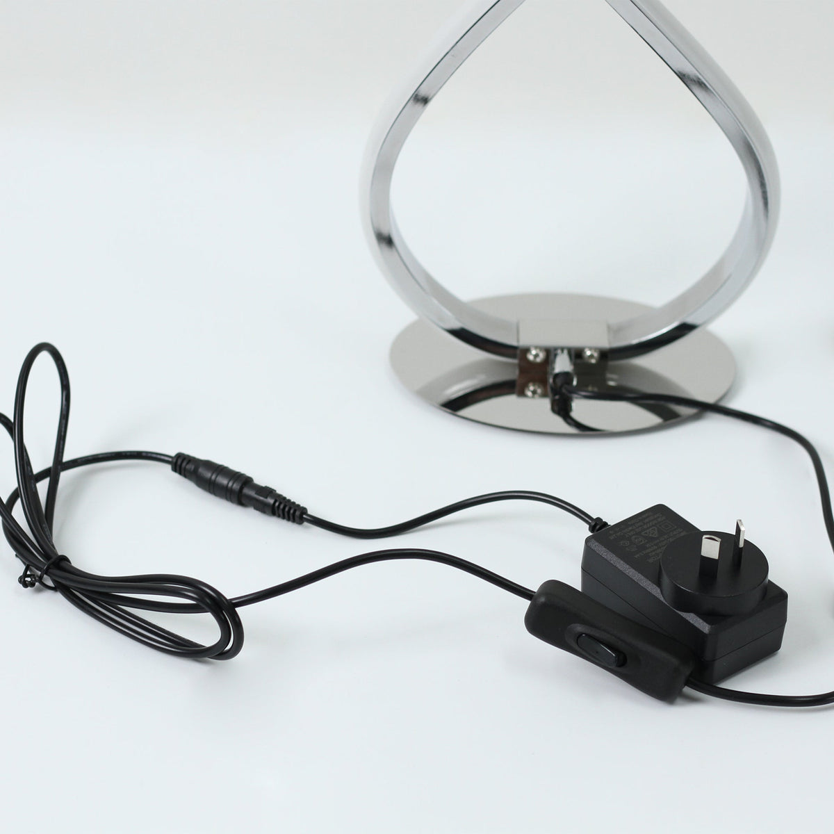 Infinite LED Table Lamp - Chrome