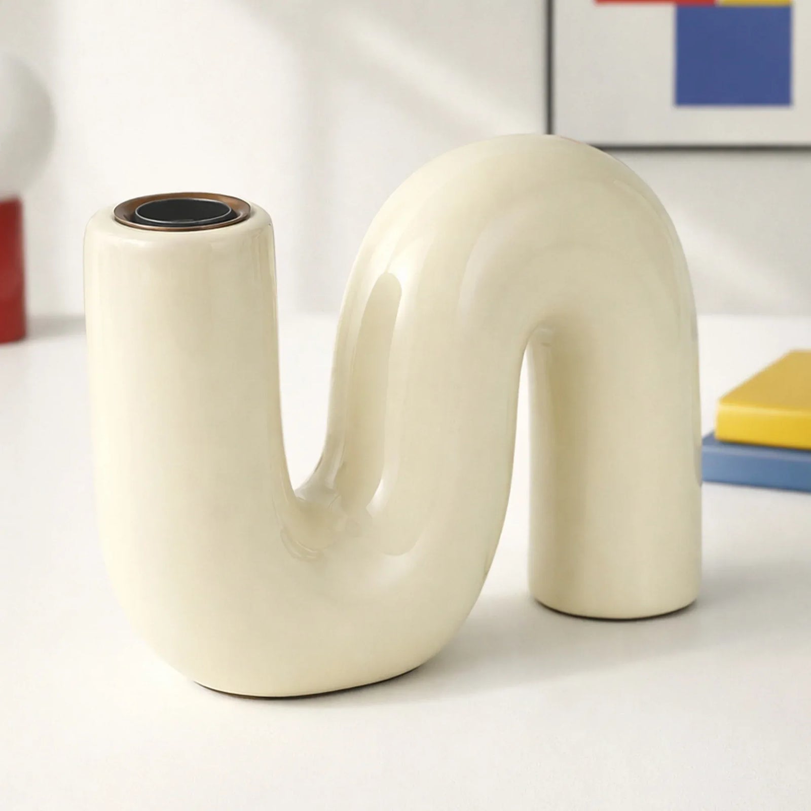 Millie Table Lamp - Cream