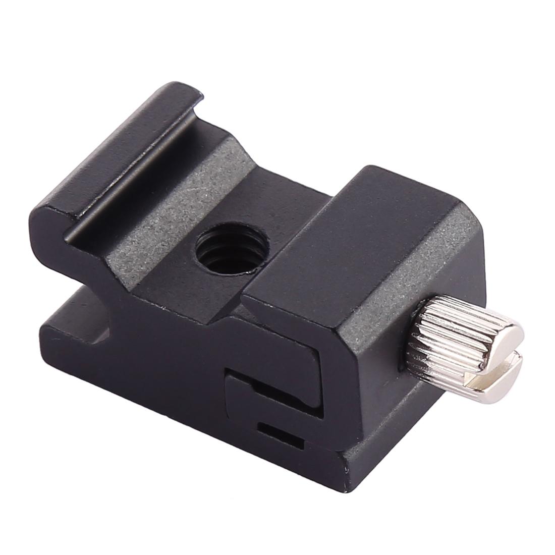 Metal Flash Stand Bracket With Cold Shoe Lamp Head