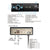 1-Din Car Dab Radio Player - Bluetooth Fm U Disk Mp3 Tf Card