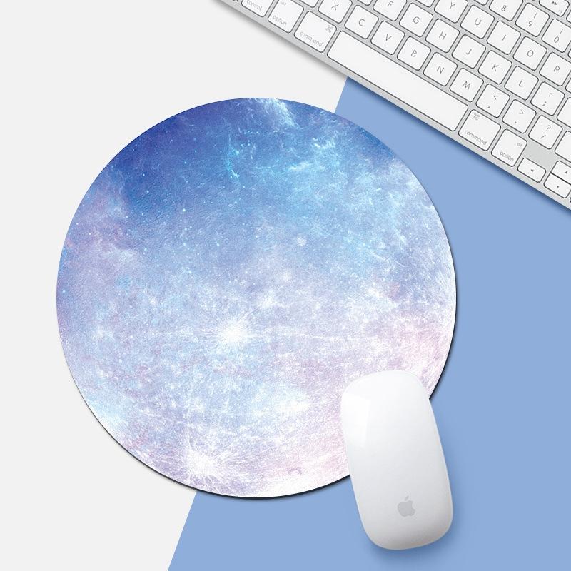 22Cm Rainbow Mercury Pattern Mouse Pad