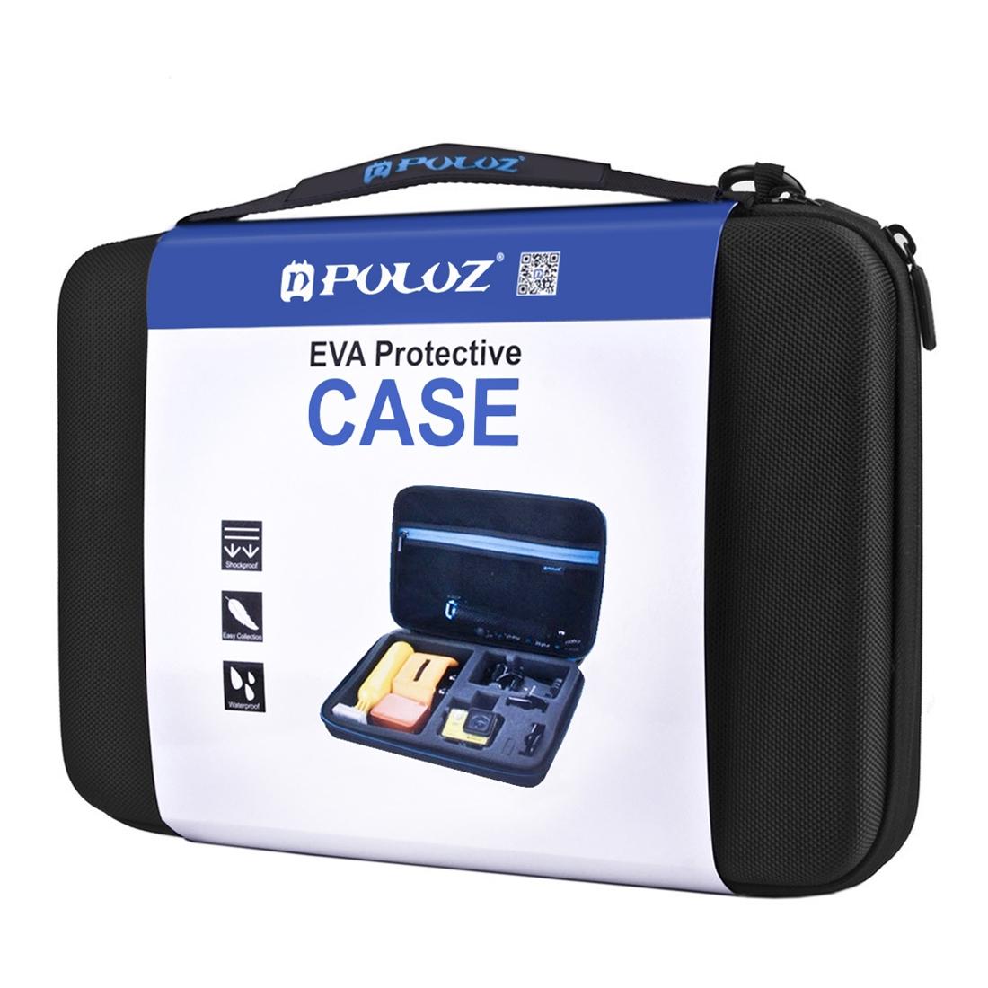 Waterproof Travel Case for Action Cameras and Accessories - Large Size