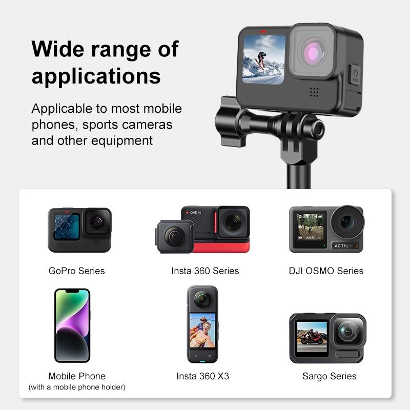 Adjustable Cnc Metal Motorcycle Rearview Arm Mount