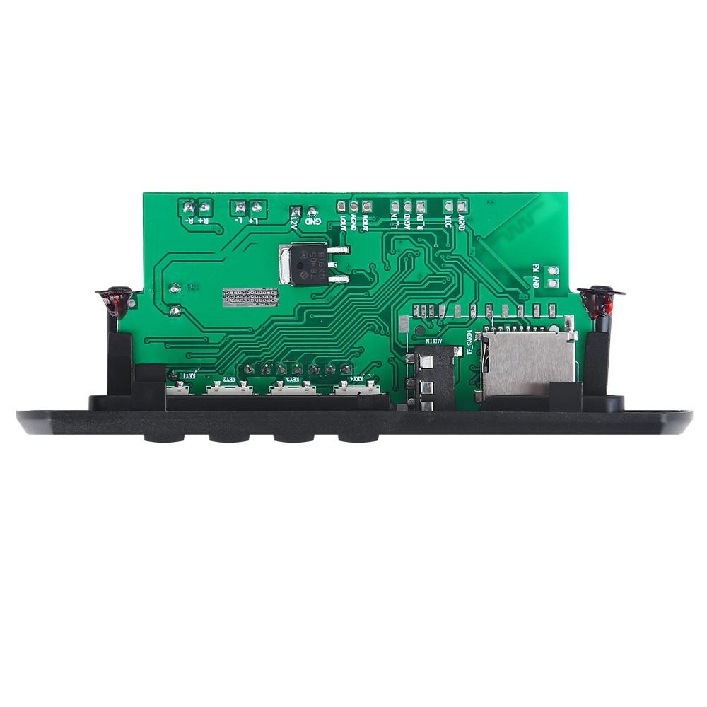 12V Car Mp3 Player Board With Fm Radio Bluetooth Remote Usb Tf
