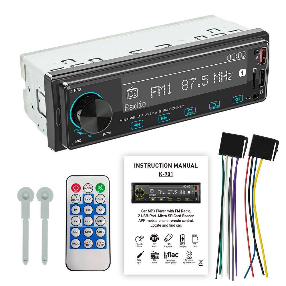 2.5D Touch Car Mp3 Player - Bluetooth Radio Find Car