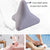 Quadratic Orange Silicone Thumb Massager For Muscle Relaxation And Fascia Massage