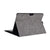 Light Gray Leather Tablet Case For Microsoft Surface Pro X With Power Bag - 13 Inch