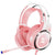 X8 Upgraded Gaming Headset With Mic Pink