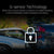 Hd Dual Record Lens Car Rear View Mirror with 5 Screen - A6 Driving Recorder