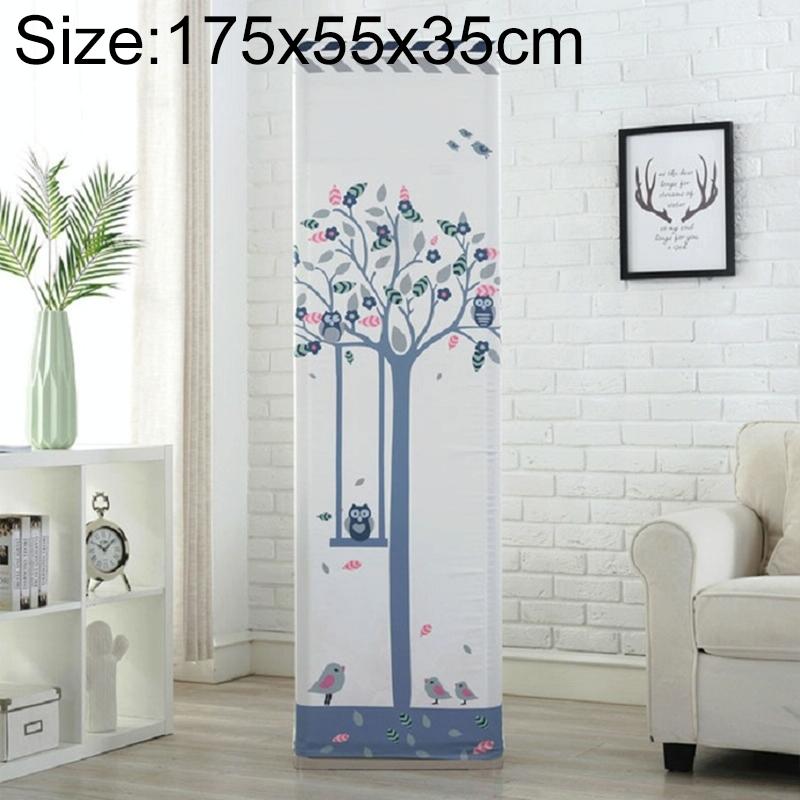 Universal Fabric Dust Cover for Vertical Cabinet Air Conditioners - 175x55x35cm Swing