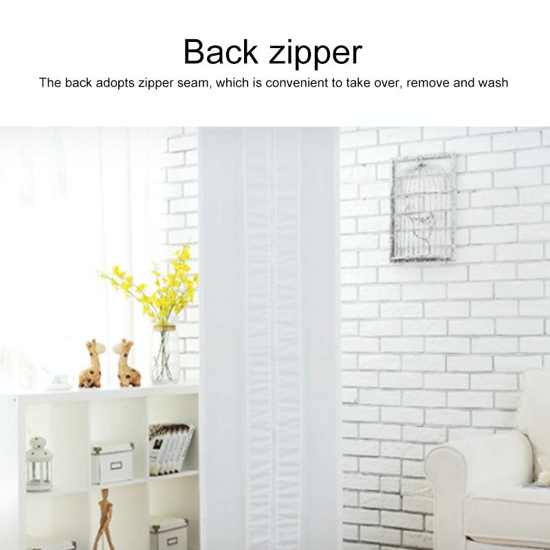 Universal Fabric Dust Cover for Vertical Cabinet Air Conditioners - 175x55x35cm Swing
