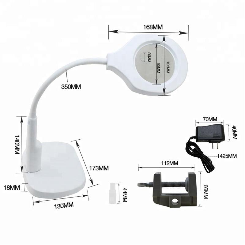 Portable Multi-function Magnifying Lamp - 220v