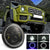 7 Inch H4 / H13 Dc 9V - 30V 3000Lm 6000K 30W Ip67 4Led Lamp Beads Car Round Shape Led Headlight Lamps For Jeep Wrangler / Harley With Angel Eye