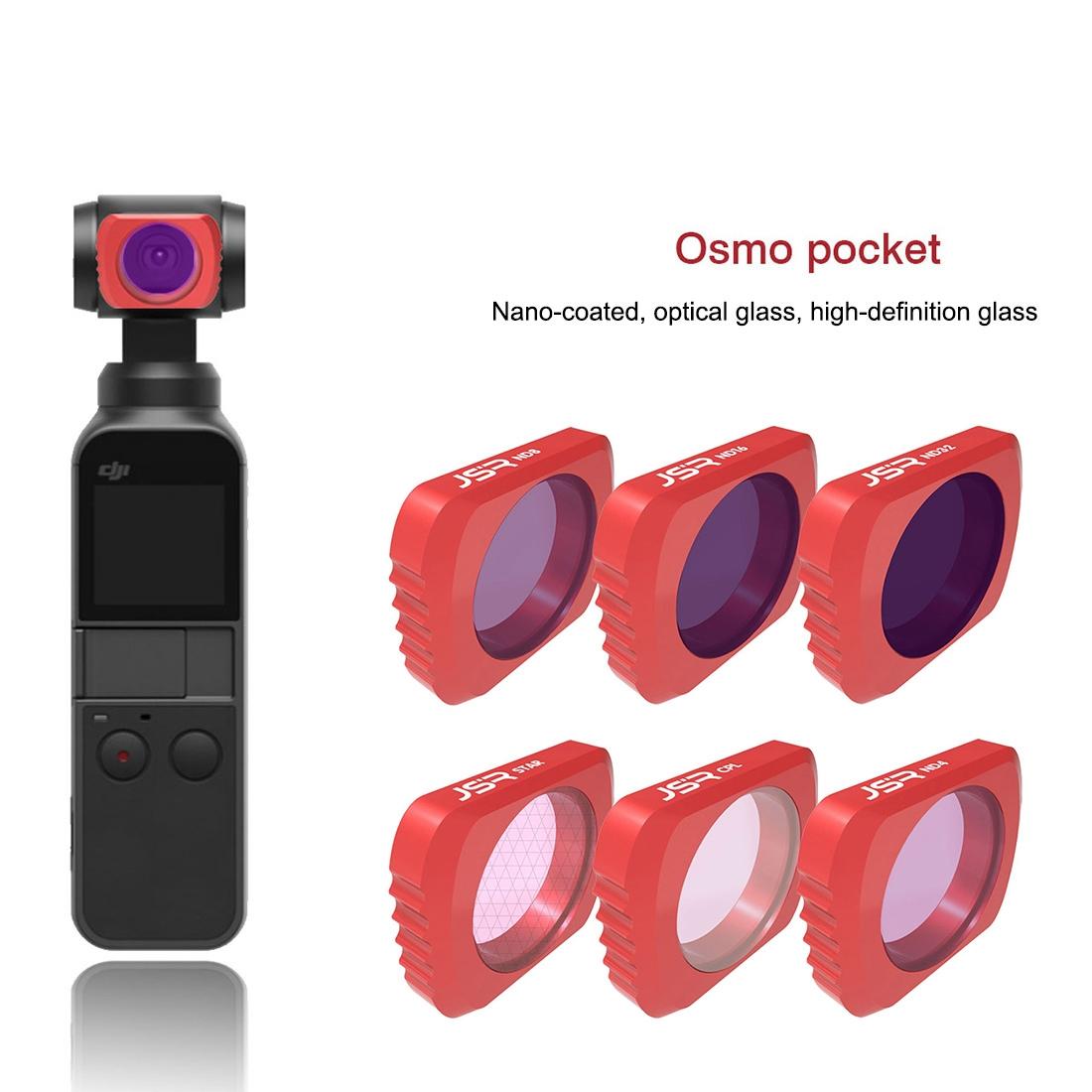 6-in-1 Hd Slim Lens Filter Set for Dji Pocket