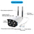 1.0Mp Wireless Wifi Ip Ir Camera - In / Outdoor - Night Vision - Motion Detection - 64Gb Max - 50M Ir Distance