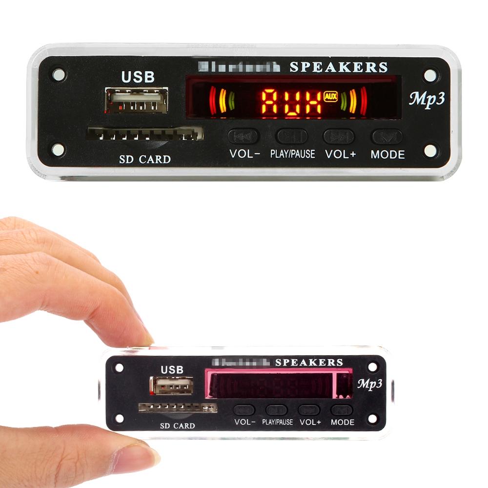 5V Car Audio Mp3 Player With Bluetooth & Remote - Fm Radio Sd / Usb