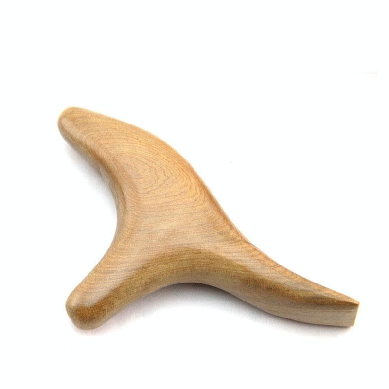 Wooden Trigeminal Massager For Body Relaxation