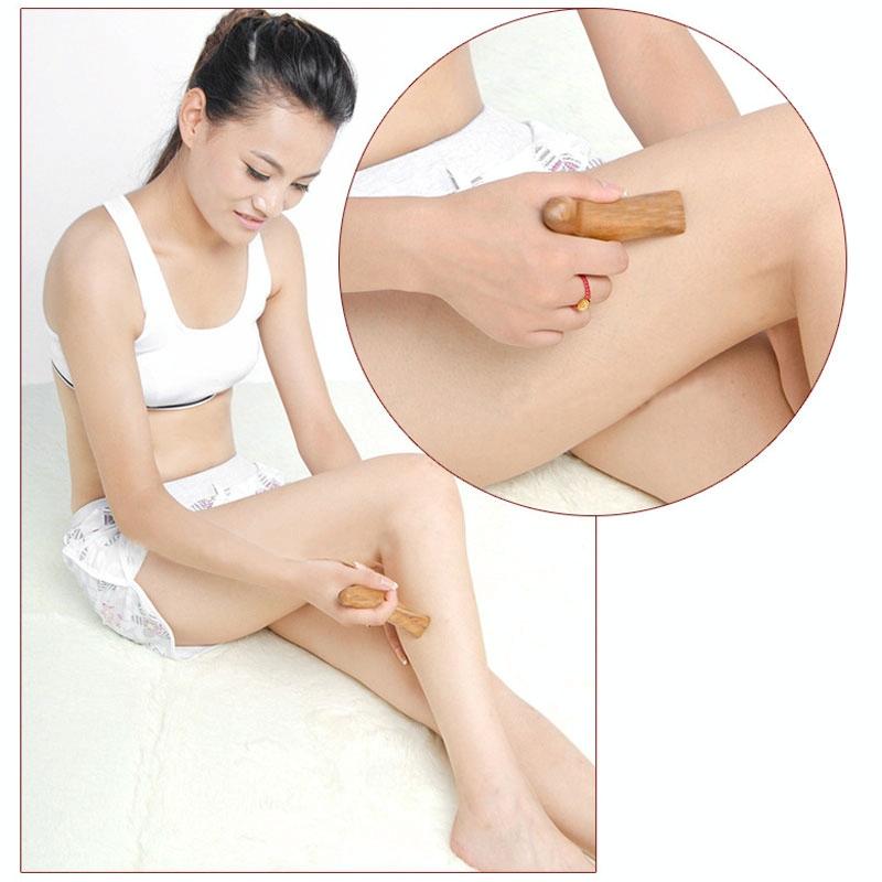 Wooden Trigeminal Massager For Body Relaxation