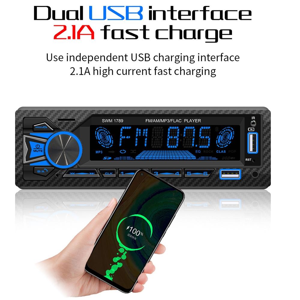 Bluetooth Car Radio Receiver With Remote Control - Mp3 Player 5.1