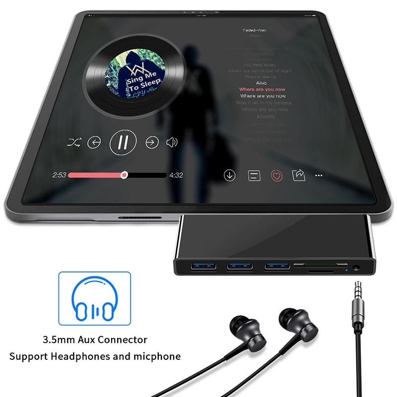 Type-C To Usb3.0 / Hdmi Hub For Surface Pro Go