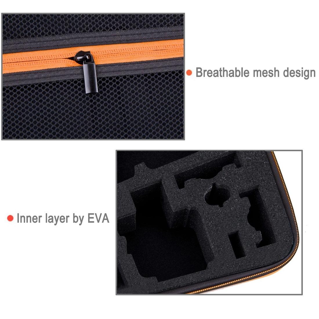 Waterproof Travel Case for Gopro Insta360 Dji Action Cameras - Large Size