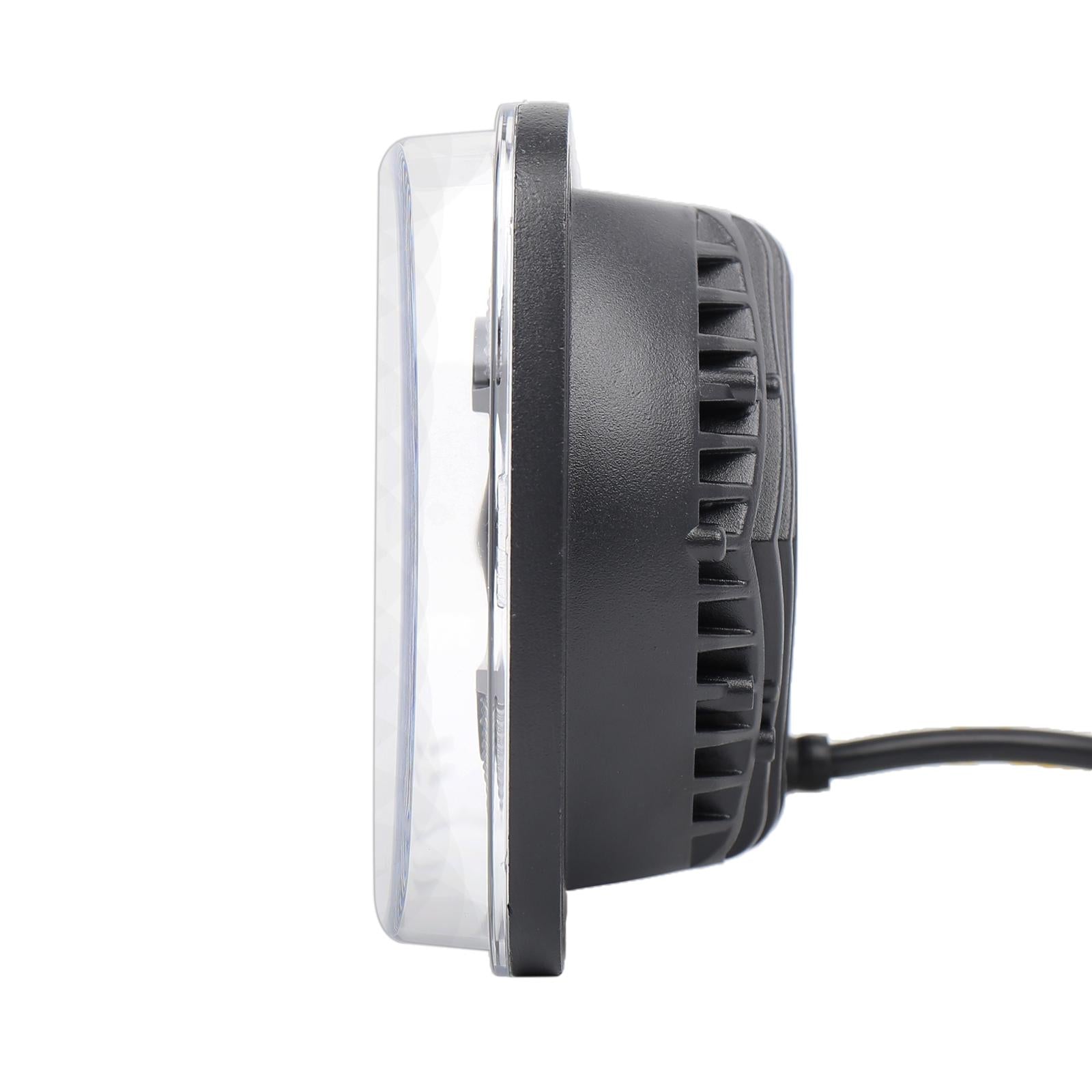 1 Pair 7 Inch Car Square Headlight Work Light