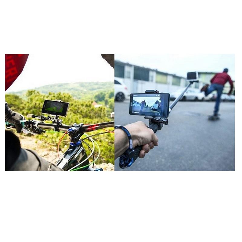 Outdoor Mobile Phone & Gopro Mount Set For 51-84Mm Devices