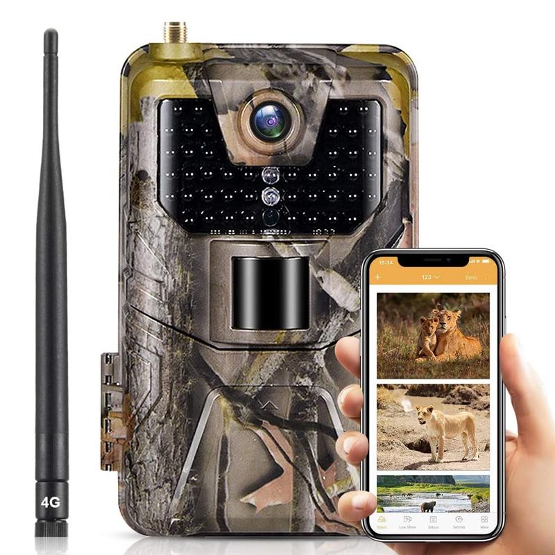 36mp 4k 4g Hunting Camera with App Control for Remote Viewing