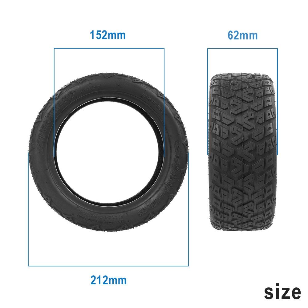 Enhanced 6.5 Scooter Tire - Wider & Thicker - Outer Tire
