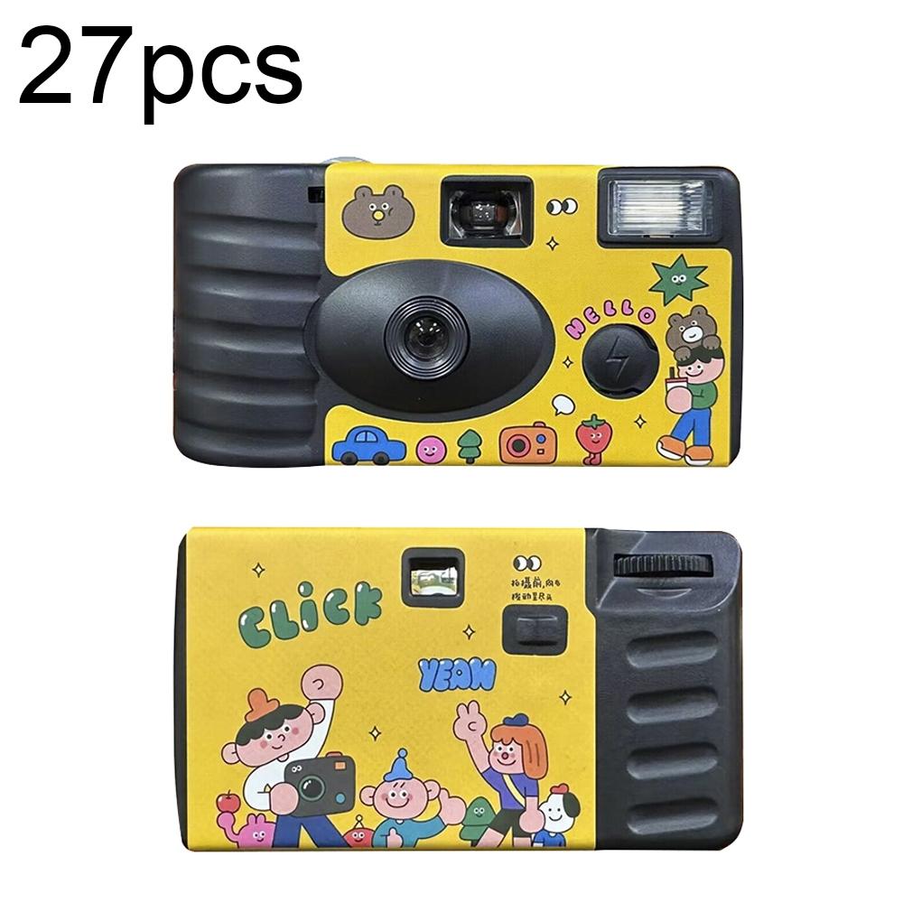 27 Retro Film Camera Stickers - Waterproof &amp; Decorative