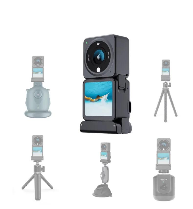 Universal Magnetic Tripod Connector for Dji Action Camera - 1/4 Inch Thread