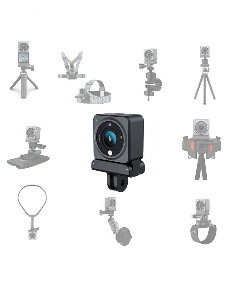 Universal Magnetic Tripod Connector for Dji Action Camera - 1/4 Inch Thread