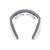 Intelligent Neck Massager Electromagnetic Vibration White