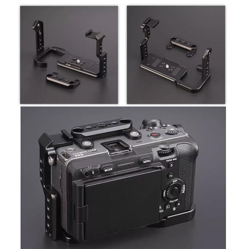 Camera Protection Cage Stabilizer Rig - Rabbit Cage for For Sony Fx30 / Fx3 - Only Top Board