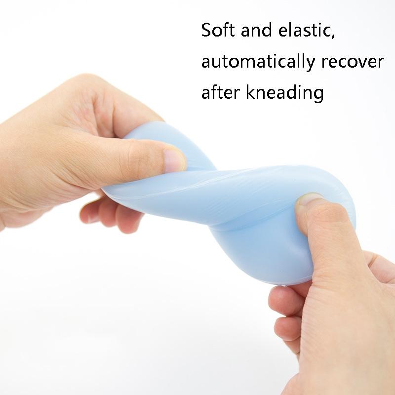 Silicone Wristband Mouse Holder Cute Hand Pillow Light Blue 12.7 X 6.2 X 1.8Cm