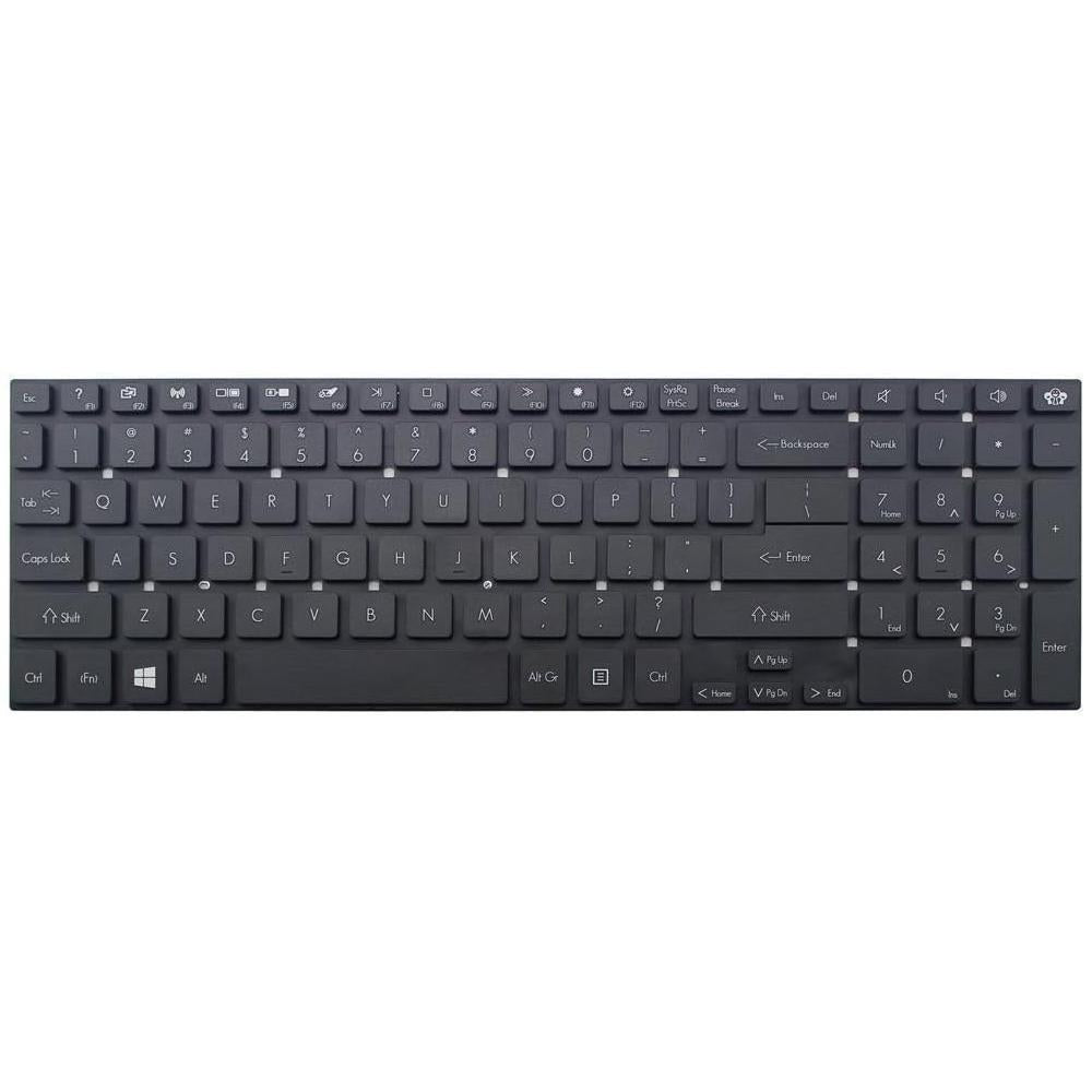 Keyboard for Gateway Nv55s / Nv57h / Nv75s Laptop - Black