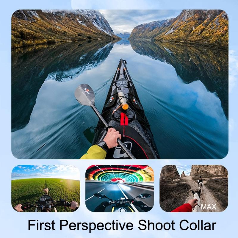 Magnetic Halter Bracket for Action Cameras - Compatible with Gopro Hero11 / Hero9 / Dji Action 3 Standard - Te Hnb 001