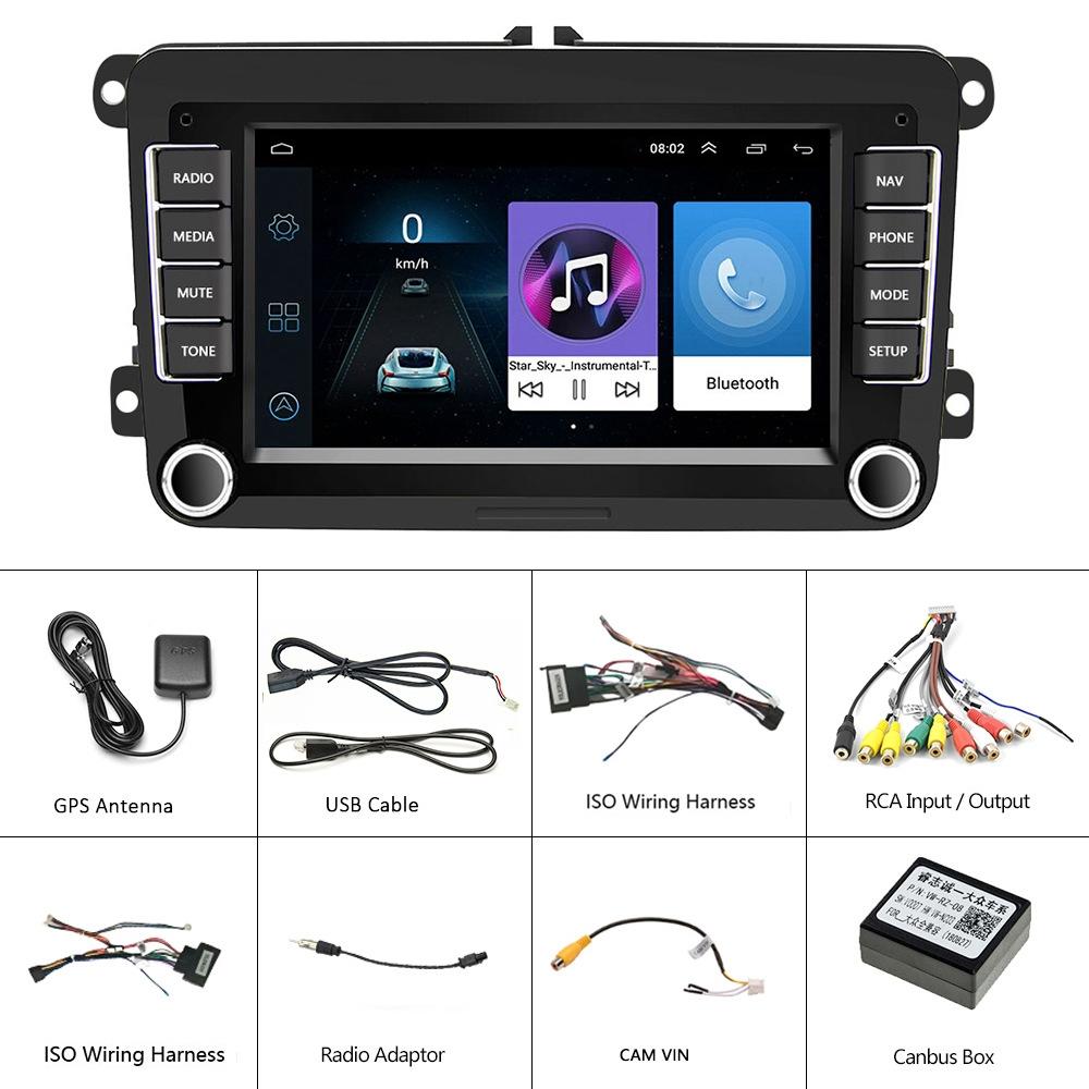 7 Inch Android Car Navigation Player With Wireless Carplay - 1 + 16G
