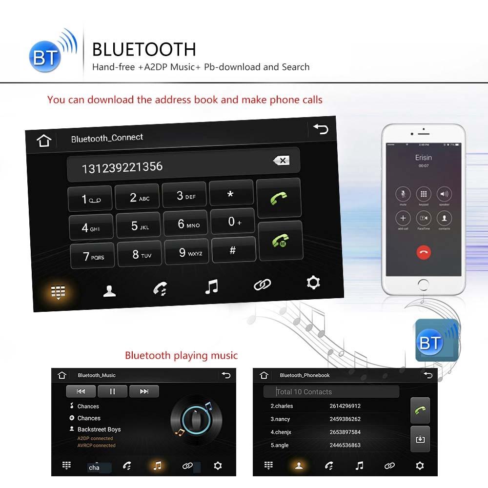 7 Inch Android Car Navigation Player With Wireless Carplay - 1 + 16G