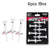 6Pcs Golf Tee Holder Multi Purpose Aimable Direction Tees