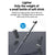 3m Carbon Fiber Selfie Stick Monopod for Action Cameras - 1 / 4 Screw