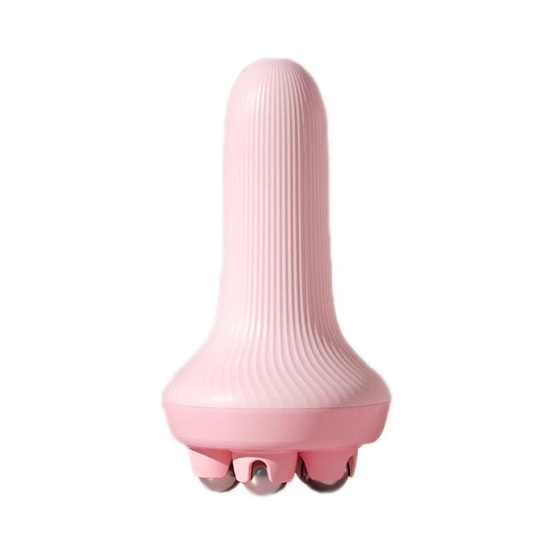 Ab Roller Massager For Inner Leg & Abdominal Muscle Relaxation Pink