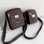 Compact Black Oxford Shoulder Crossbody Backpack With Single Strap For Men - Black Large