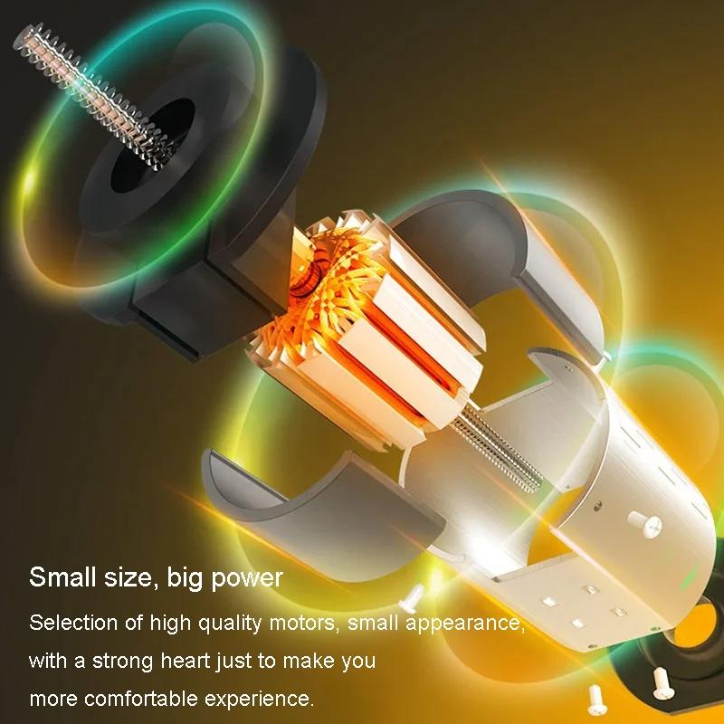 Portable Lumbar And Neck Massager For Car Gray Charging Model - Wired Model Gray