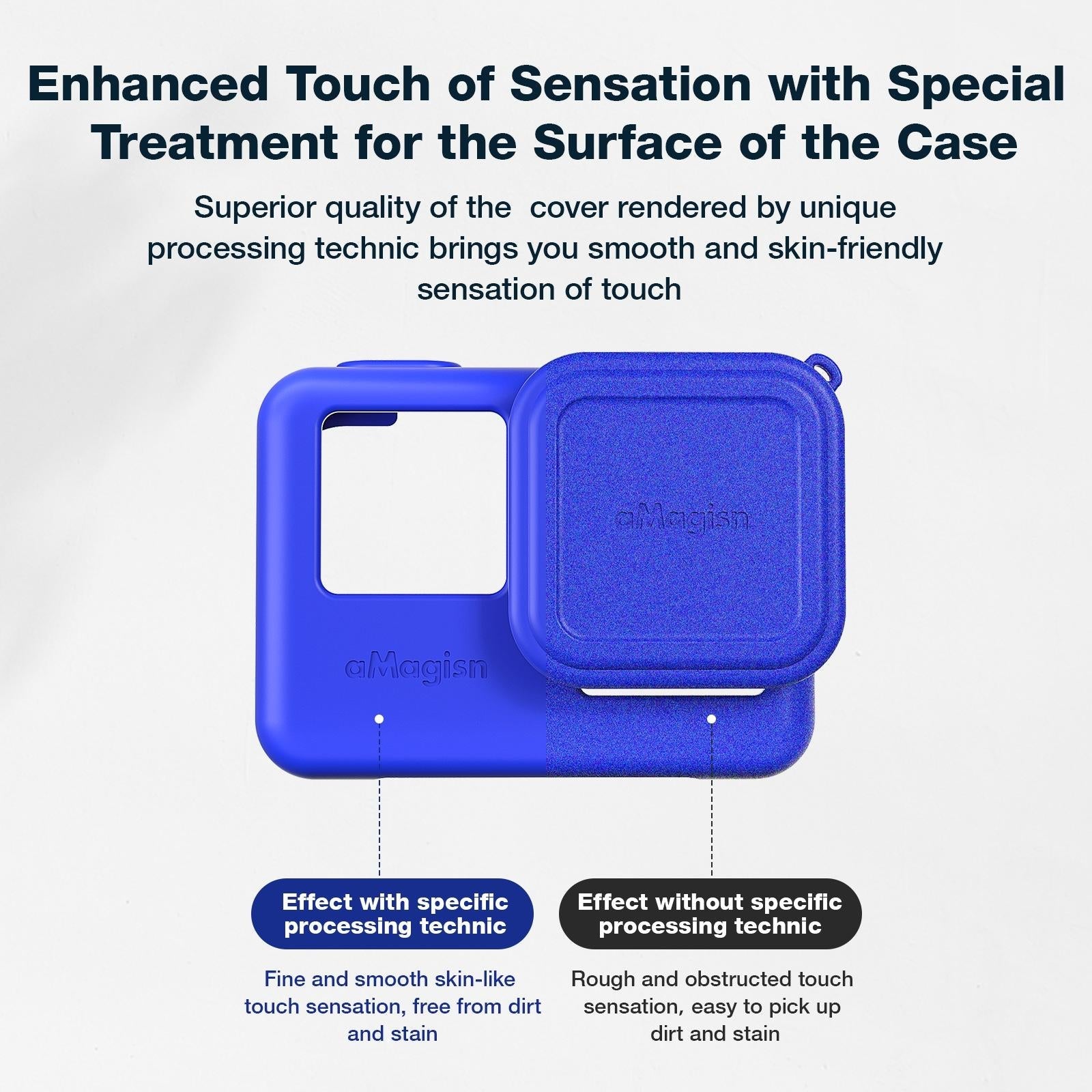 Silicone Case for Insta360 Ace Camera - Protect your Gear - For Insta360 Ace Pro (Black)