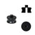 3-Piece Aluminum Alloy Adapter 1 / 4 Female To 3 / 8 Male