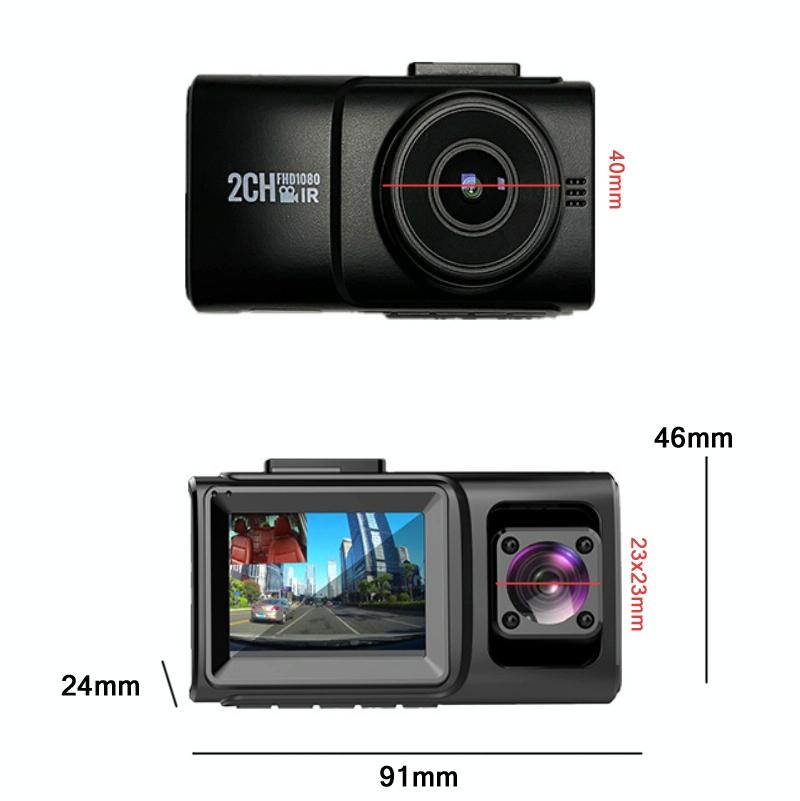 1080p In-car Night Vision Driving Recorder with Hidden Infrared